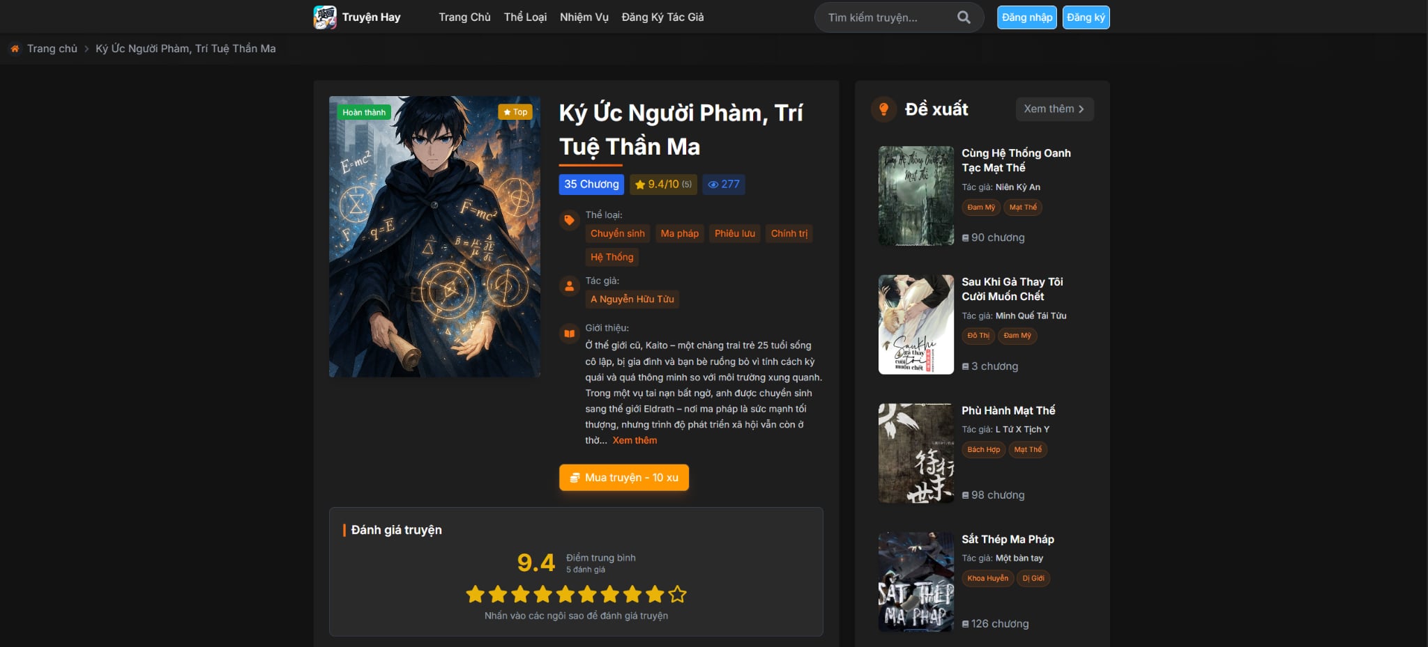 Trang Chi Tiết Truyện